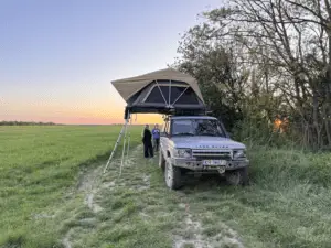 land rover discovery 2 z namiotem dachowym